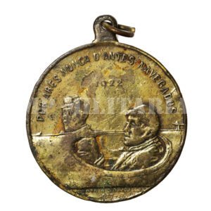 MEDALHA DO RAID AÉREO LISBOA x RIO • POR ARES NUNCA D’ANTES NAVEGADOS – 1922