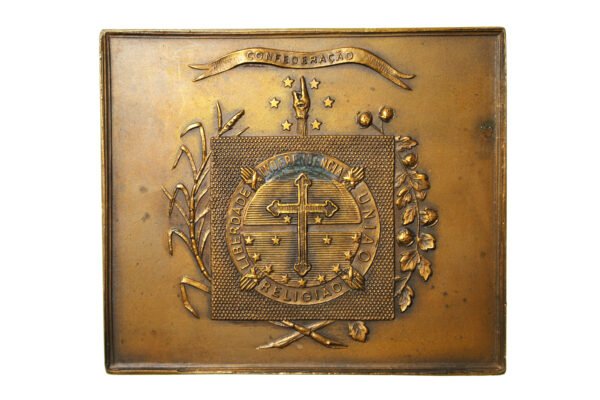 MEDALHA DO CENTENÁRIO DA CONFEDERAÇÃO DO EQUADOR ∙ PERNAMBUCO – 1924 - Imagem 2