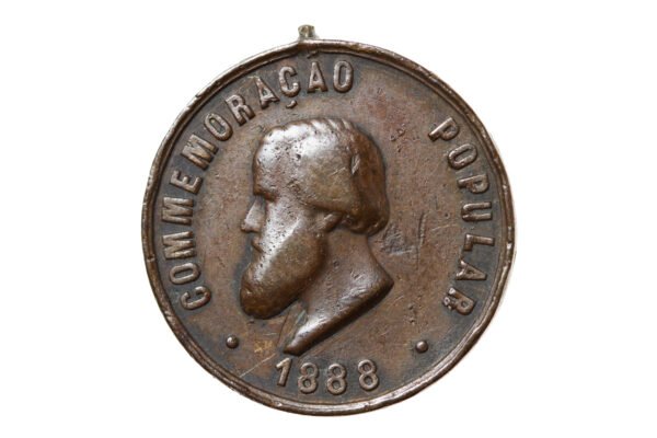 MEDALHA DE 1888 - AO FELIZ REGRESSO DE S.S.M.M. IMPERIAIS