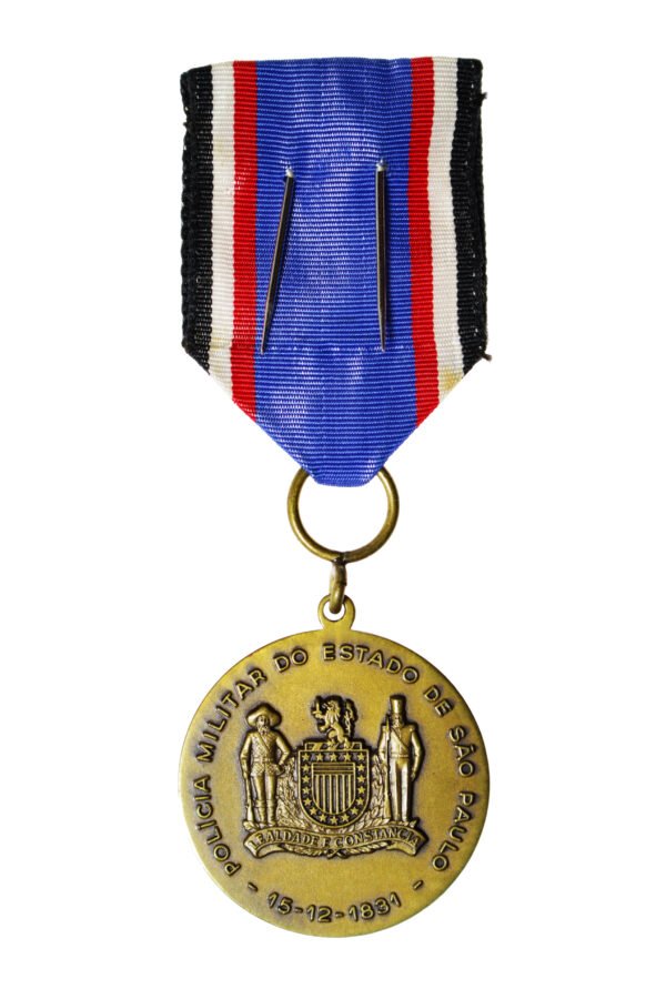 MEDALHA BRIGADEIRO TOBIAS – POLÍCIA MILITAR DE SÃO PAULO 3º MODELO - Imagem 3