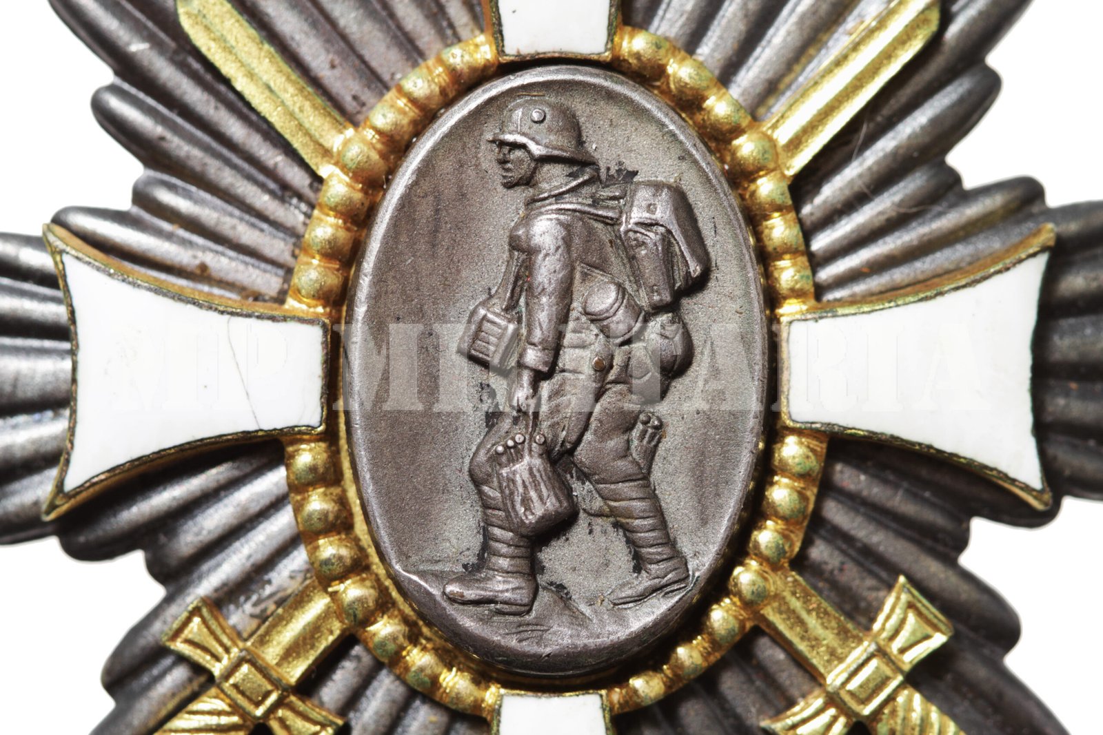 BADGE DE HONRA EM CAMPO DE BATALHA • DEUTSCHES-FELD-EHRENZEICHEN – I GUERRA - Imagem 3