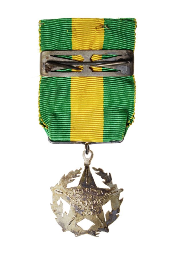 ANTIGA MEDALHA MILITAR DE 20 ANOS DE BONS SERVIÇOS – MODULO MENOR - Imagem 6