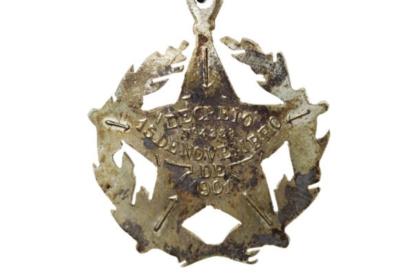 ANTIGA MEDALHA MILITAR DE 20 ANOS DE BONS SERVIÇOS – MODULO MENOR - Imagem 4