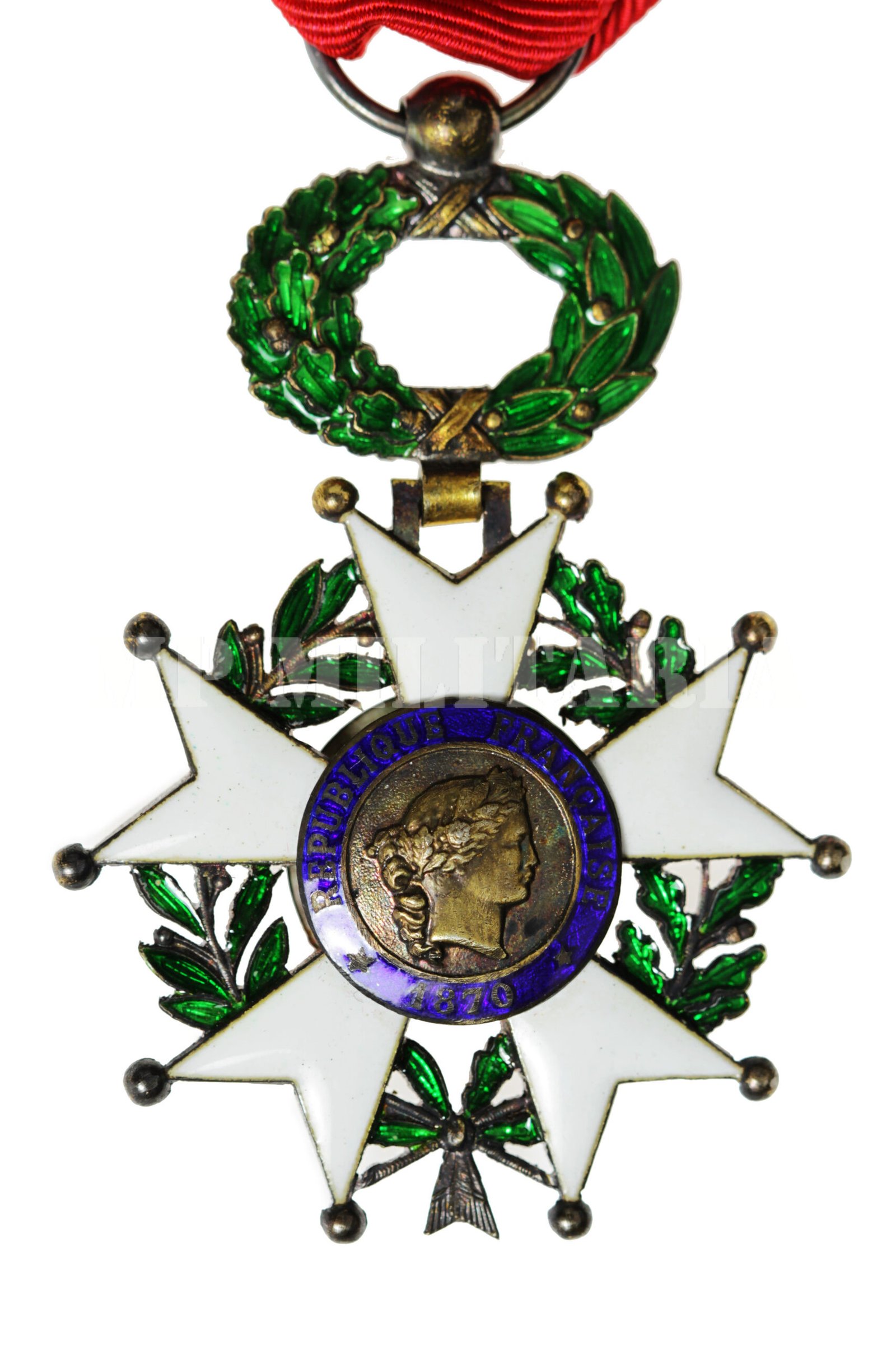 LEGIÃO DE HONRA GRAU OFICIAL ∙ LÉGION D´HONNEUR – 3ª REPUBLICA 1871 ∙ 1946 - Imagem 4