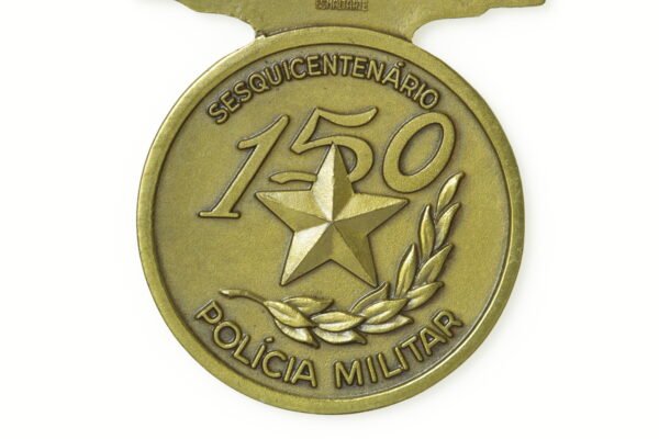 CONJUNTO DA MEDALHA SESQUICENTENÁRIO DA POLÍCIA MILITAR DO ESTADO DE SÃO PAULO – 1981 - Imagem 5