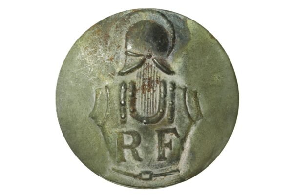 PLACA DO CAPACETE DO EXÉRCITO DA FRANCA – II GUERRA