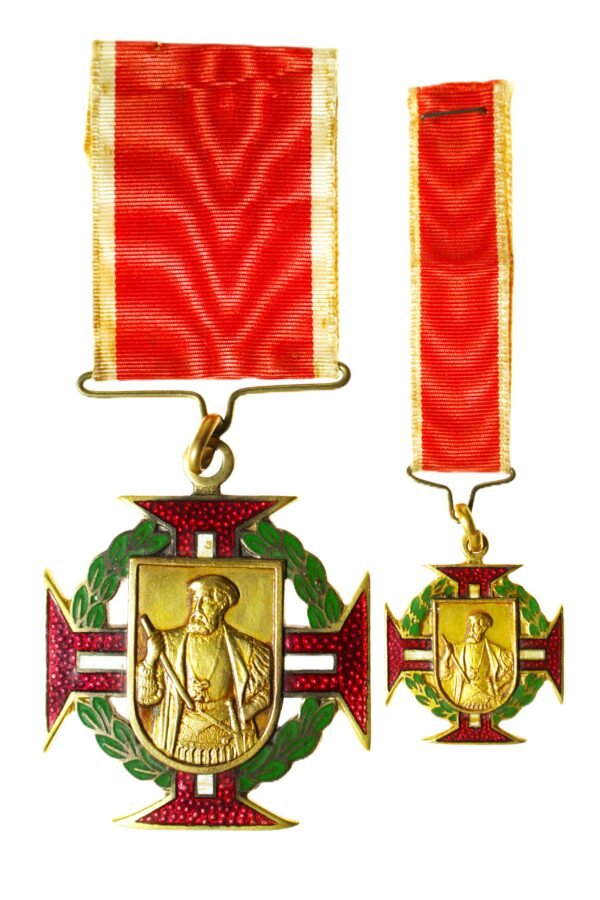 MEDALHA MARTIM AFONSO DE SOUSA ∙ INSTITUTO HISTÓRICO E GEOGRAFICO DO GUARUJÁ – 1962 - Imagem 2