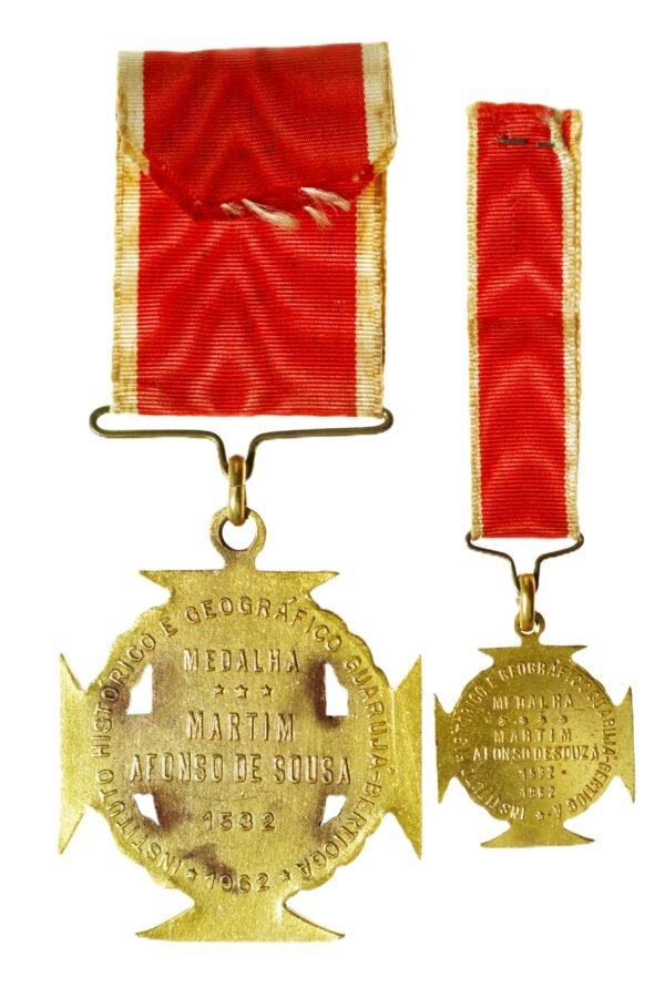 MEDALHA MARTIM AFONSO DE SOUSA ∙ INSTITUTO HISTÓRICO E GEOGRAFICO DO GUARUJÁ – 1962 - Imagem 5
