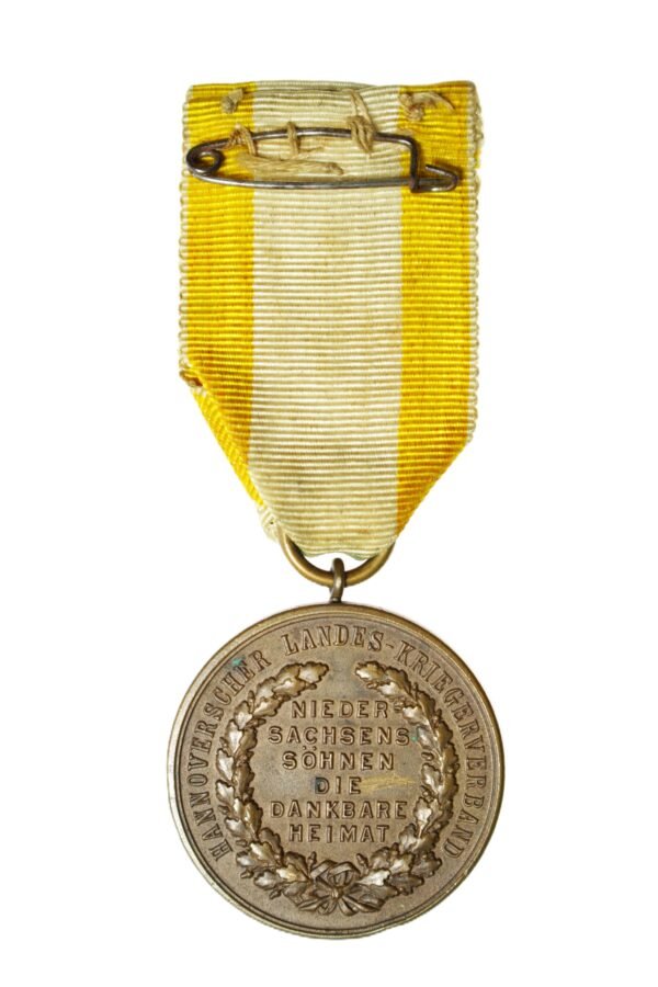 MEDALHA DE GUERRA DA ASSOCIAÇÃO DOS COMBATENTES DO ESTADO DE HANÔVER – I GUERRA - Imagem 6