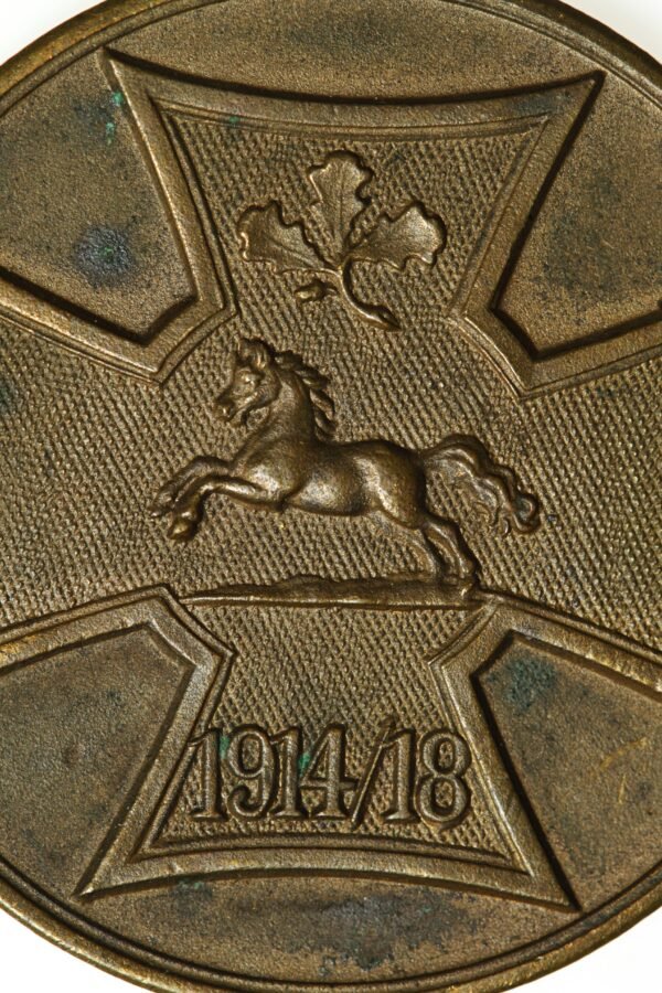MEDALHA DE GUERRA DA ASSOCIAÇÃO DOS COMBATENTES DO ESTADO DE HANÔVER – I GUERRA - Imagem 5