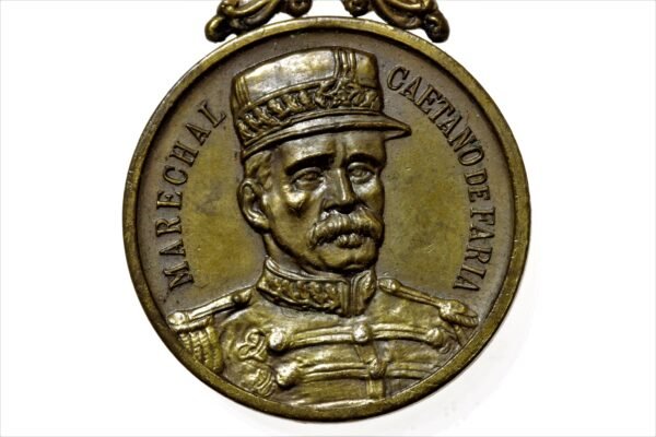 MEDALHA CENTENÁRIO MARECHAL CAETANO DE FARIA – BRONZE - Imagem 3