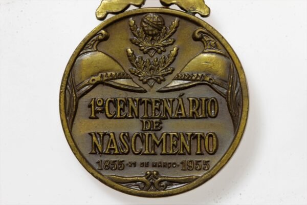 MEDALHA CENTENÁRIO MARECHAL CAETANO DE FARIA – BRONZE - Imagem 4
