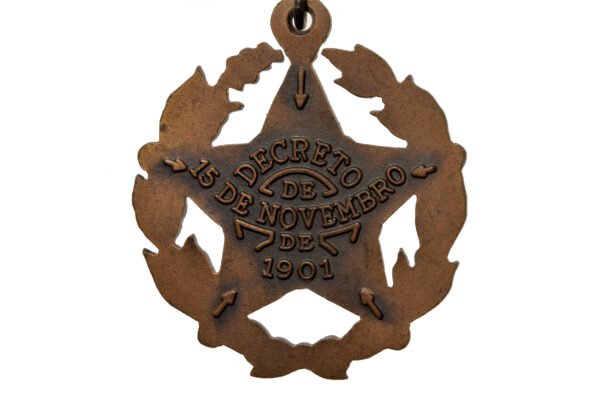 ANTIGA MEDALHA MILITAR DE 10 ANOS DE BONS SERVIÇOS - Imagem 4