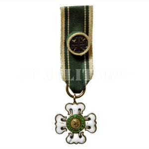 MINIATURA DA ORDEM DO MÉRITO MILITAR GRAU COMENDADOR