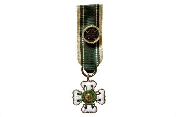 MINIATURA DA ORDEM DO MÉRITO MILITAR GRAU COMENDADOR