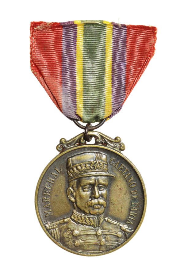 MEDALHA CENTENÁRIO MARECHAL CAETANO DE FARIA – BRONZE - Imagem 2