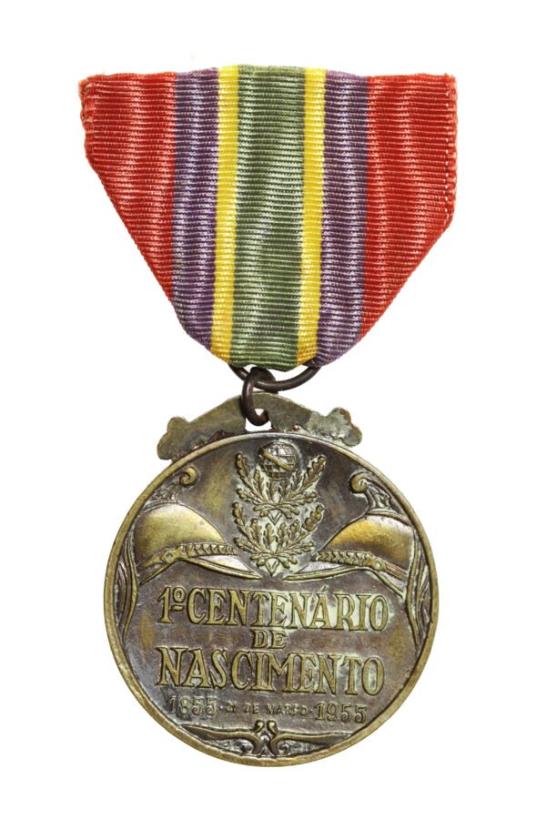 MEDALHA CENTENÁRIO MARECHAL CAETANO DE FARIA – BRONZE - Imagem 5