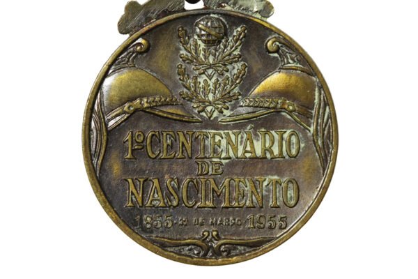 MEDALHA CENTENÁRIO MARECHAL CAETANO DE FARIA – BRONZE - Imagem 4