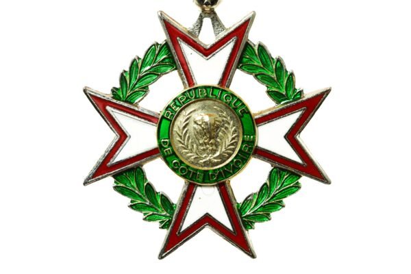 MEDALHA DA ORDEM NACIONAL DA REPÚBLICA DA COSTA DO MARFIM – GRAU CAVALEIRO - Image 3