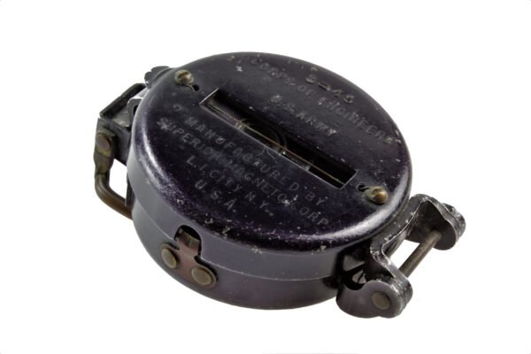 BÚSSOLA DO EXÉRCITO AMERICANO ∙ US ARMY CORPS OF ENGINEERS COMPASS – II GUERRA - Imagem 3