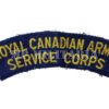 PATCH DO ROYAL CANADIAN ARMY SERVICE CORPS – II GUERRA - Image 2