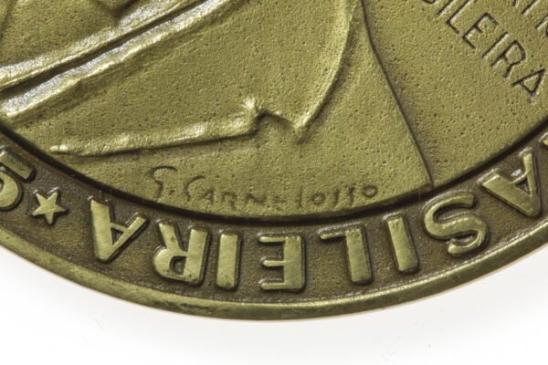 CONJUNTO DE 3 MEDALHAS HOMENAGEM DA SOCIEDADE NUMISMÁTICA BRASILEIRA A JULIUS MEILI - Imagem 8