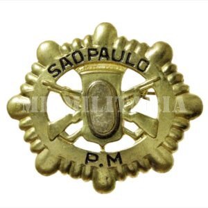 INSÍGNIA DE COBERTURA DA FORÇA PÚBLICA DE SÃO PAULO – ANOS 50