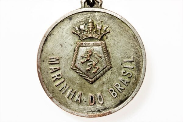 MEDALHA DA VIAGEM DE INSTRUÇÃO NTr/NE/NAux DUQUE DE CAXIAS ∙ MARINHA DO BRASIL – 1954 - Imagem 3
