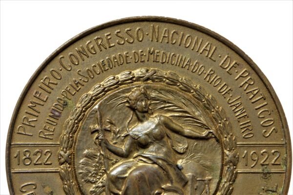MEDALHA DO 1º CONGRESSO DE PRÁTICOS DE MEDICINA – CENTENÁRIO DA INDEPENDÊNCIA – 1922 - Imagem 4