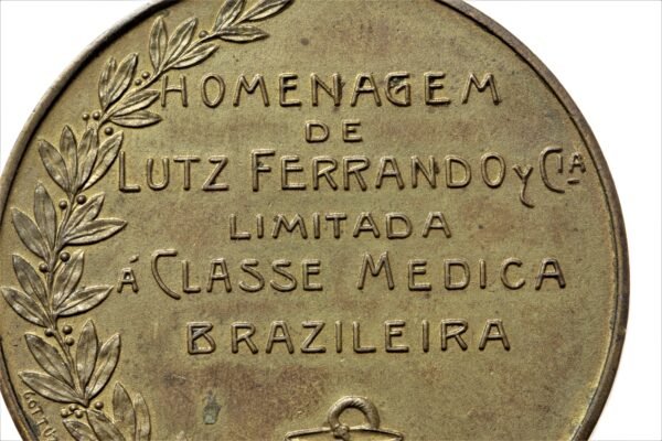 MEDALHA DO 1º CONGRESSO DE PRÁTICOS DE MEDICINA – CENTENÁRIO DA INDEPENDÊNCIA – 1922 - Imagem 6