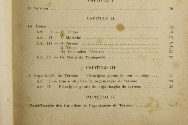 MANUAL DO EXÉRCITO INSTRUÇÕES PROVISÓRIAS PARA A ORGANIZAÇÃO DO TERRENO – 1944 - Imagem 3