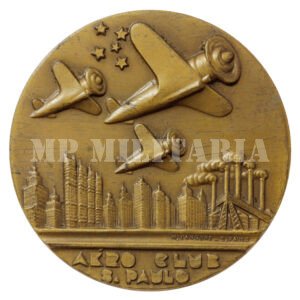 MEDALHA DE 1934 DO 1º CONGRESSO NACIONAL DE AERONÁUTICA