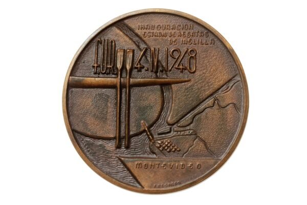 MEDALHA DO XII CAMPEONATO SUL-AMERICANO DE REMO ∙ URUGUAI – 1972