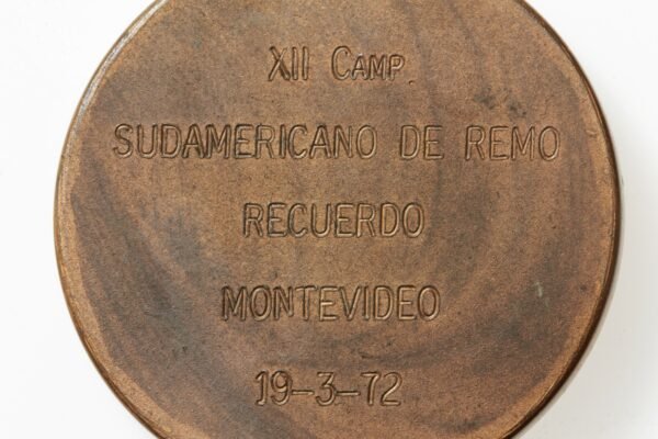 MEDALHA DO XII CAMPEONATO SUL-AMERICANO DE REMO ∙ URUGUAI – 1972 - Imagem 3