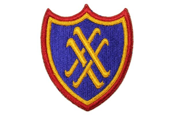 PATCH DA 20º CORPO DO EXÉRCITO AMERICANO - II GUERRA