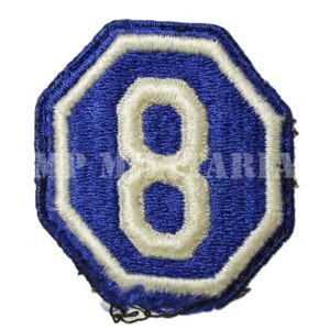PATCH DA 8º CORPO DO EXÉRCITO AMERICANO ∙ 8th CORPS - II GUERRA