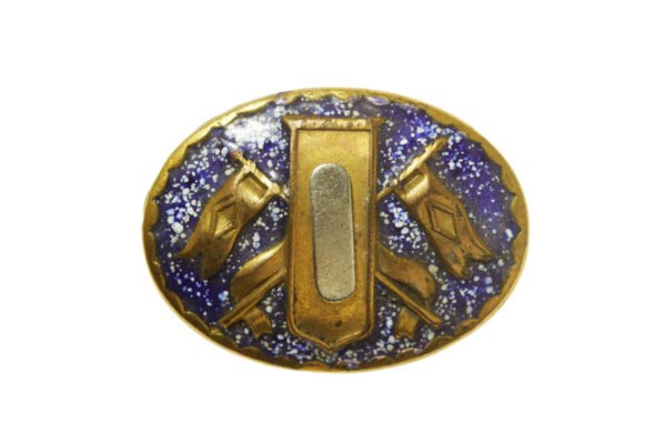 ANTIGA INSÍGNIA DE OFICIAL DE CAVALARIA DA FORÇA PÚBLICA