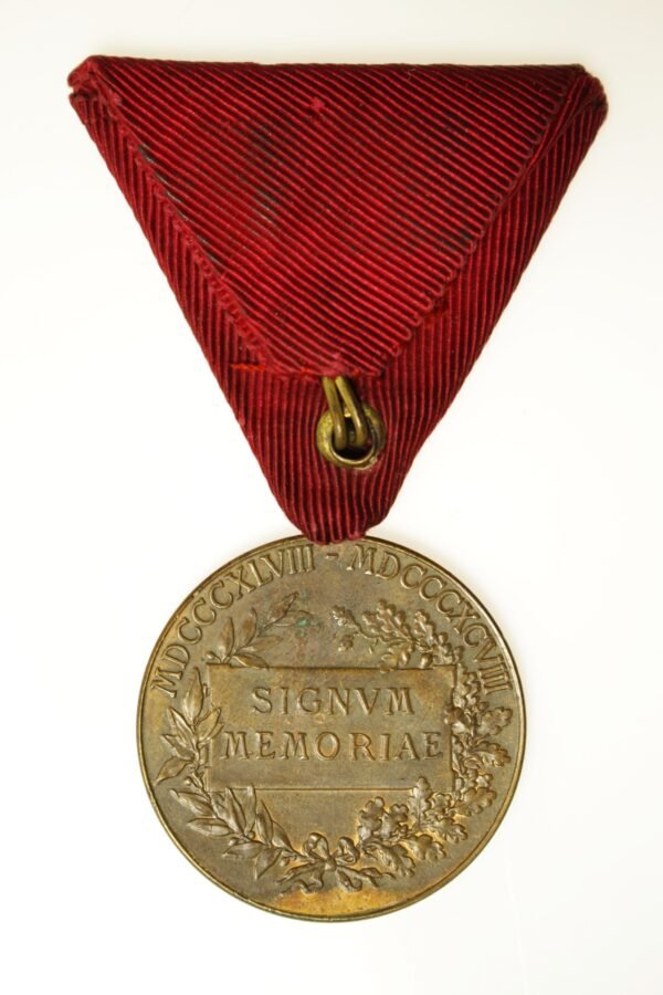 MEDALHA DA ÁUSTRIA JUBILEU FRANCISCO JOSÉ 50 ANOS - Imagem 5
