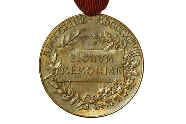 MEDALHA DA ÁUSTRIA JUBILEU FRANCISCO JOSÉ 50 ANOS - Imagem 4