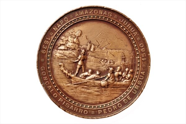 MEDALHA DE 1900 4º CENTENÁRIO DO DESCOBRIMENTO DO BRASIL – PARÁ - Imagem 2