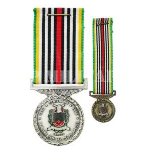 MEDALHA CENTENÁRIO DO 6º BPM/I CEL PEDRO ARBUES • POLÍCIA MILITAR DE SÃO PAULO – 1996