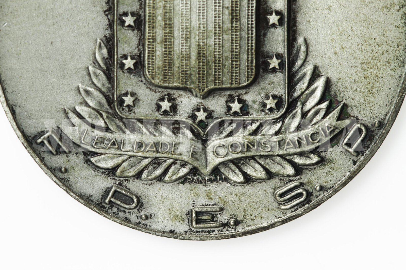 MEDALHA MÉRITO E DEDICAÇÃO • ESCOLA DE OFICIAIS “BARRO BRANCO” – FORÇA PÚBLICA DE SÃO PAULO - Imagem 5