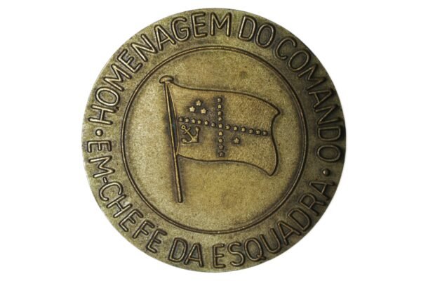 CONJUNTO DE MEDALHAS DO COMANDANTE DO NAVIO DA VIAGEM DE INSTRUÇÃO DE 1991 – MARINHA DO BRASIL - Imagem 4
