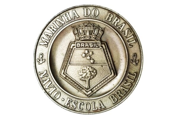 CONJUNTO DE MEDALHAS DO COMANDANTE DO NAVIO DA VIAGEM DE INSTRUÇÃO DE 1991 – MARINHA DO BRASIL - Imagem 6