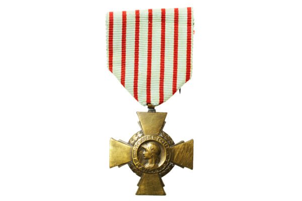 MEDALHA CRUZ DO COMBATENTE “CROIX DU COMBATTANT” - I GUERRA