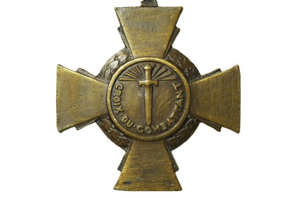 MEDALHA CRUZ DO COMBATENTE “CROIX DU COMBATTANT” - I GUERRA - Image 4
