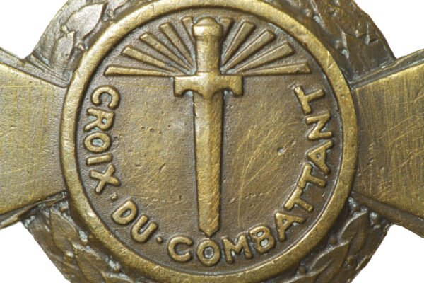 MEDALHA CRUZ DO COMBATENTE “CROIX DU COMBATTANT” - I GUERRA - Image 6