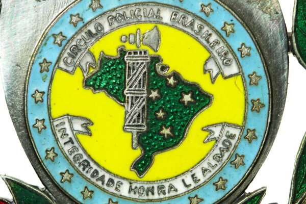 MEDALHA CÍRCUITO POLÍCIAL BRASILEIRO, EXPOSIÇÃO DE BELAS ARTES – ANOS 70 - Imagem 4