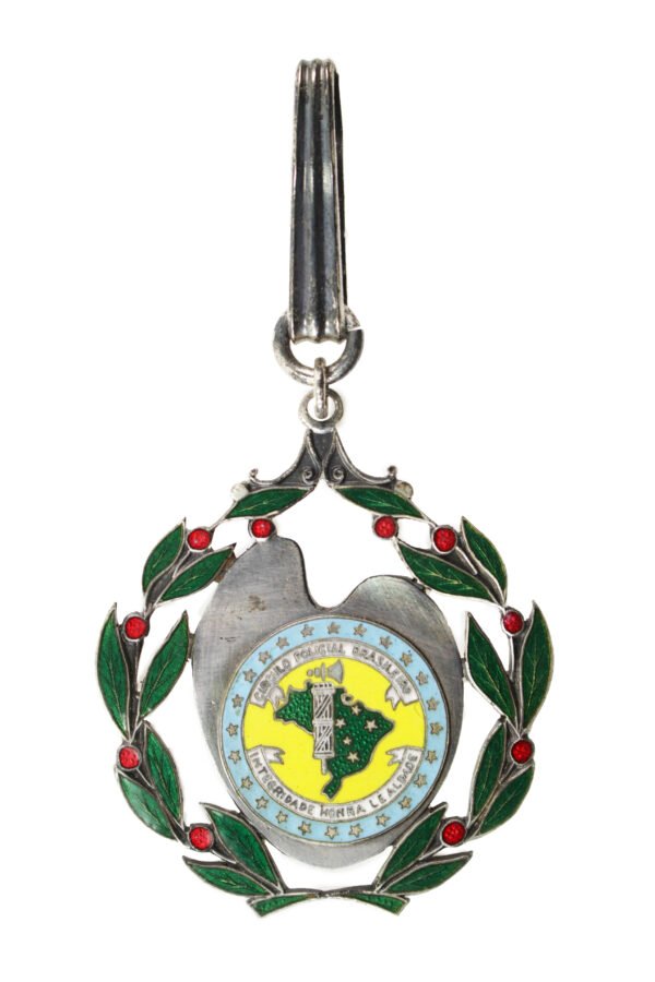 MEDALHA CÍRCUITO POLÍCIAL BRASILEIRO, EXPOSIÇÃO DE BELAS ARTES – ANOS 70 - Imagem 2