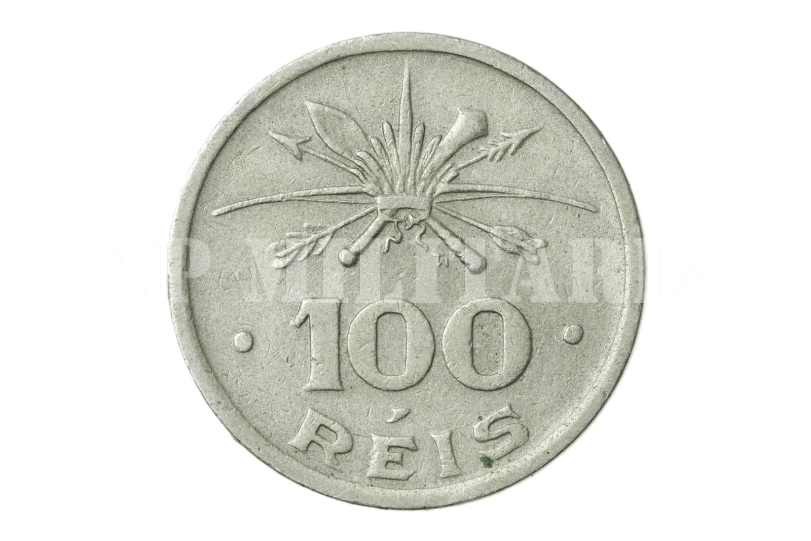 MOEDA DE100 RÉIS DA SÉRIE VICENTINA • ÍNDIO – 1932 - Imagem 2